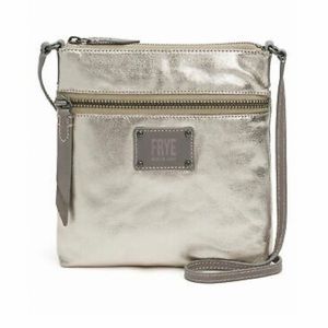 FRYE IVY METALLIC NYLON CROSSBODY BAG